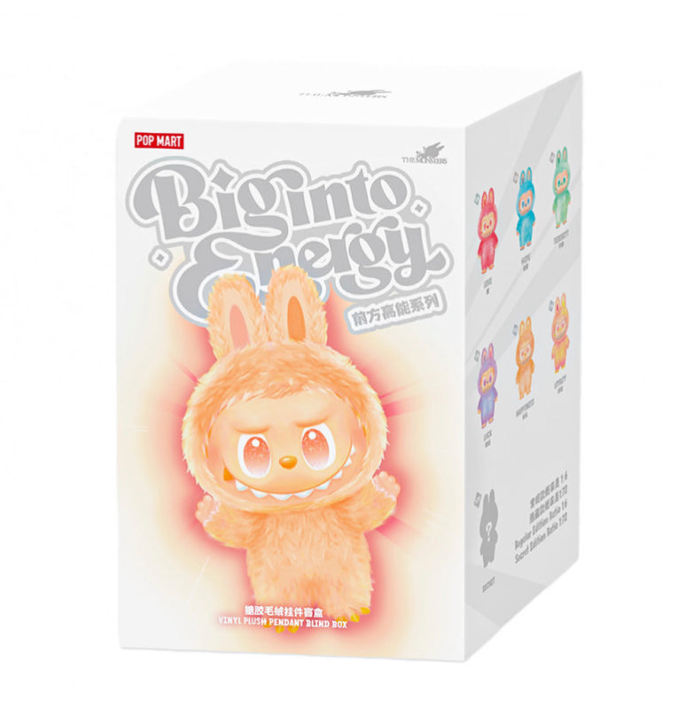 Pop Mart Labubu The Monsters Big Into Energy Series Vinyl Plush Boîte Scellé (À l’unité)