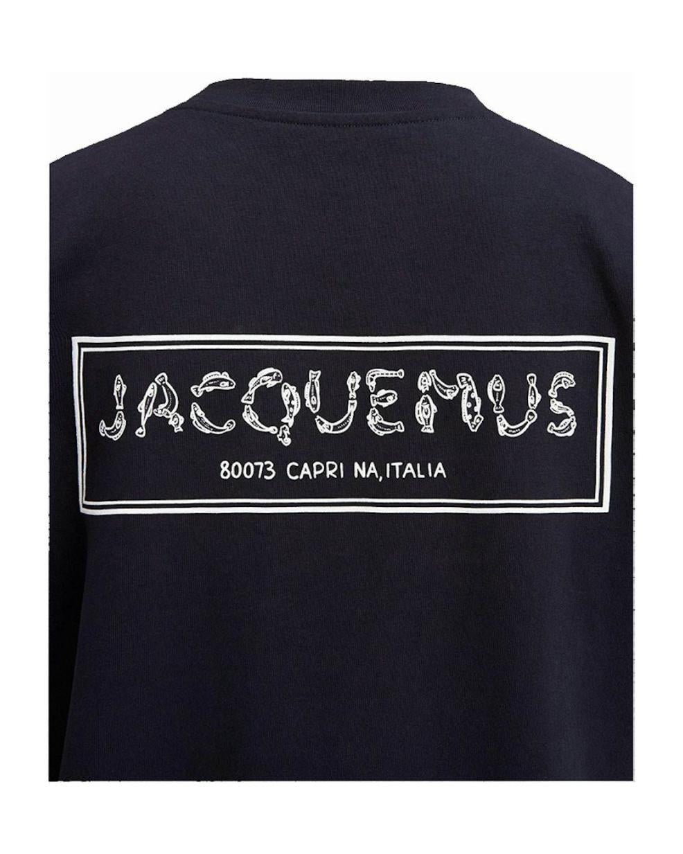 Jacquemus Tee-Shirt Le Meru Navy