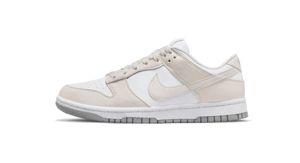 Dunk low Next Nature White Light Orewood Brown