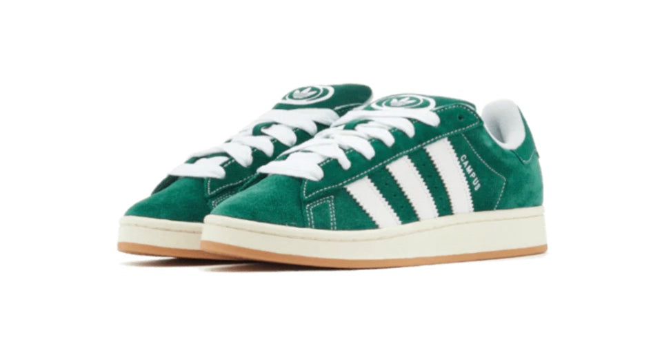 Adidas Campus 00's Dark Green Cloud White