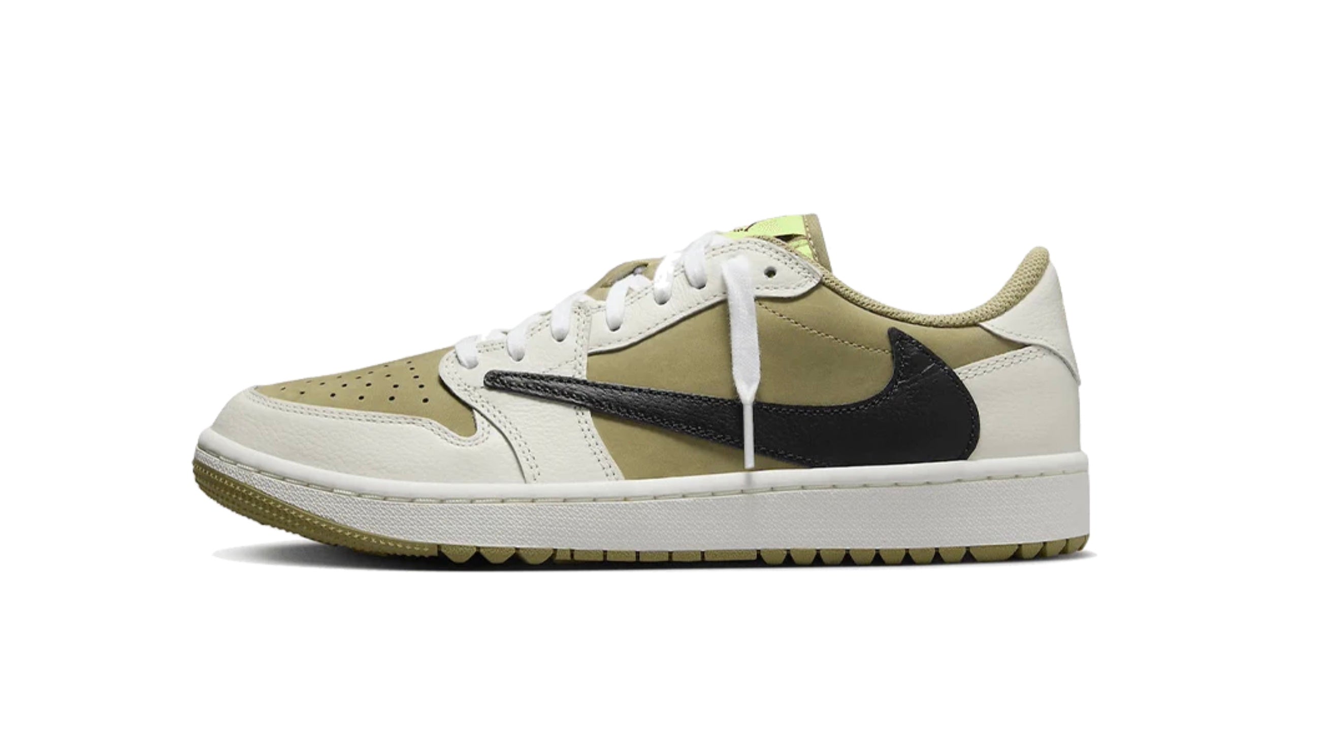 Air Jordan 1 Retro Low Golf Travis Scott Neutral Olive