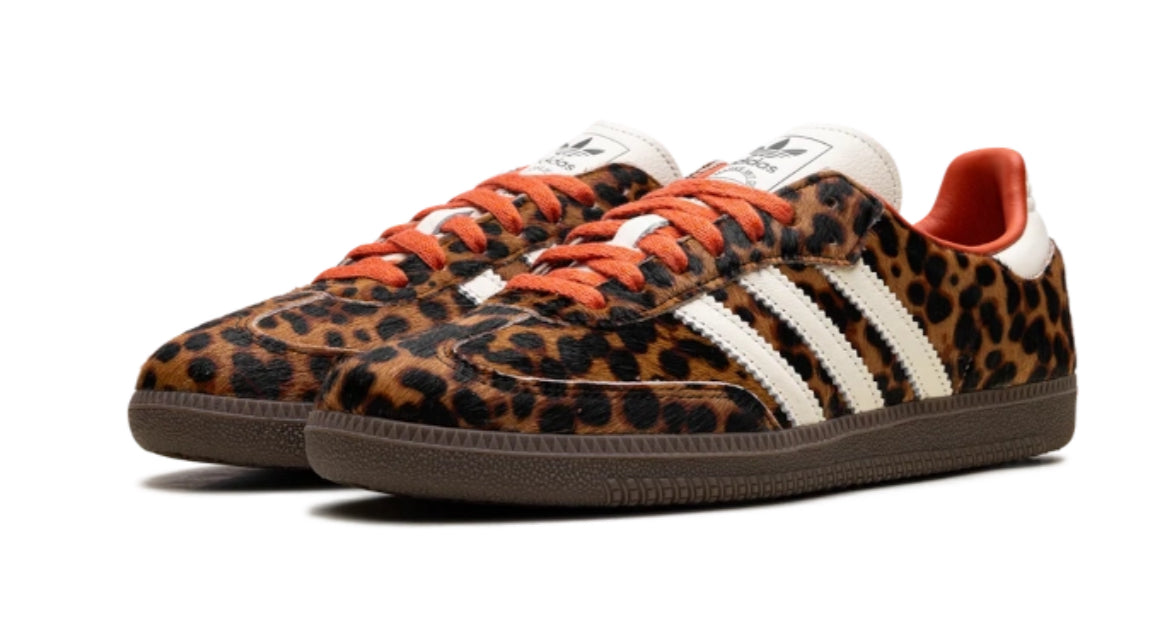 Adidas Samba OG Preloved Red Léopard