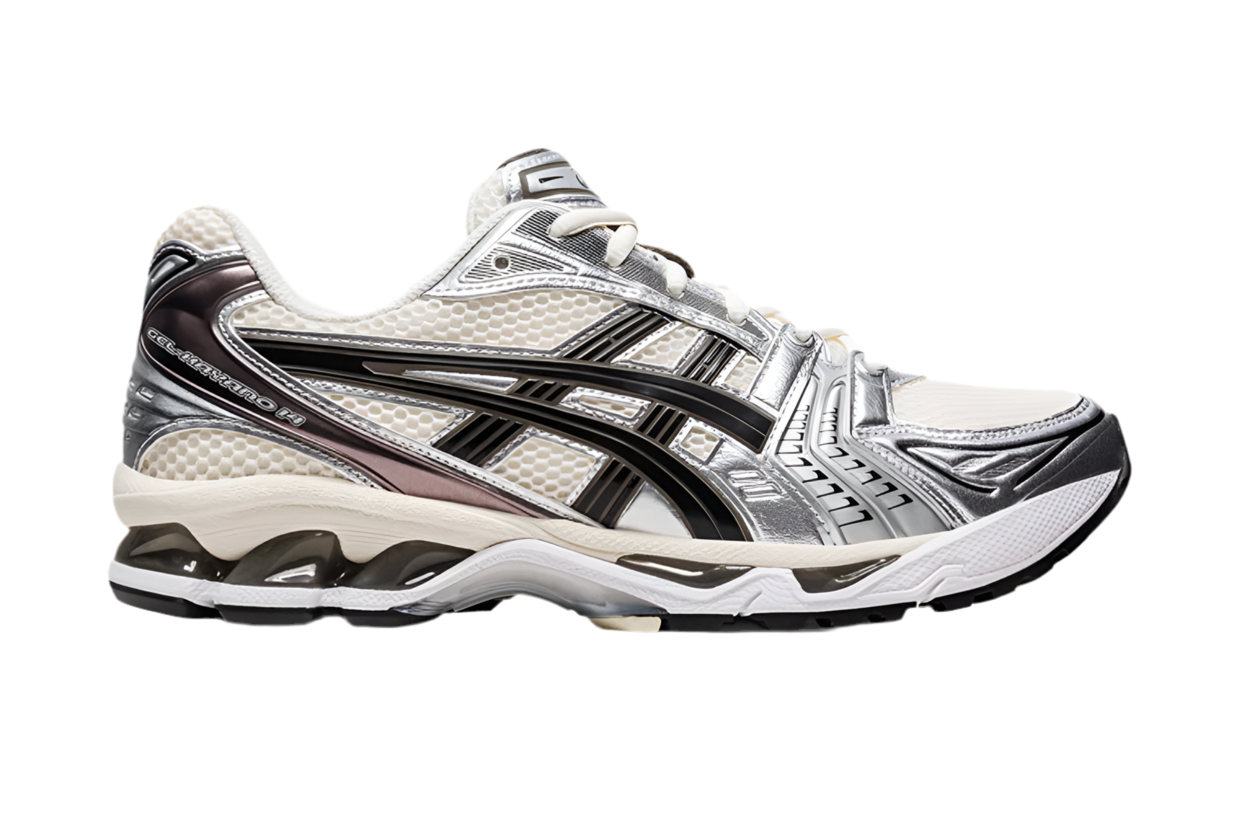 Asics GEL-Kayano 14 White Metallic Plum
