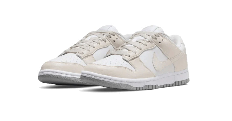 Dunk low Next Nature White Light Orewood Brown