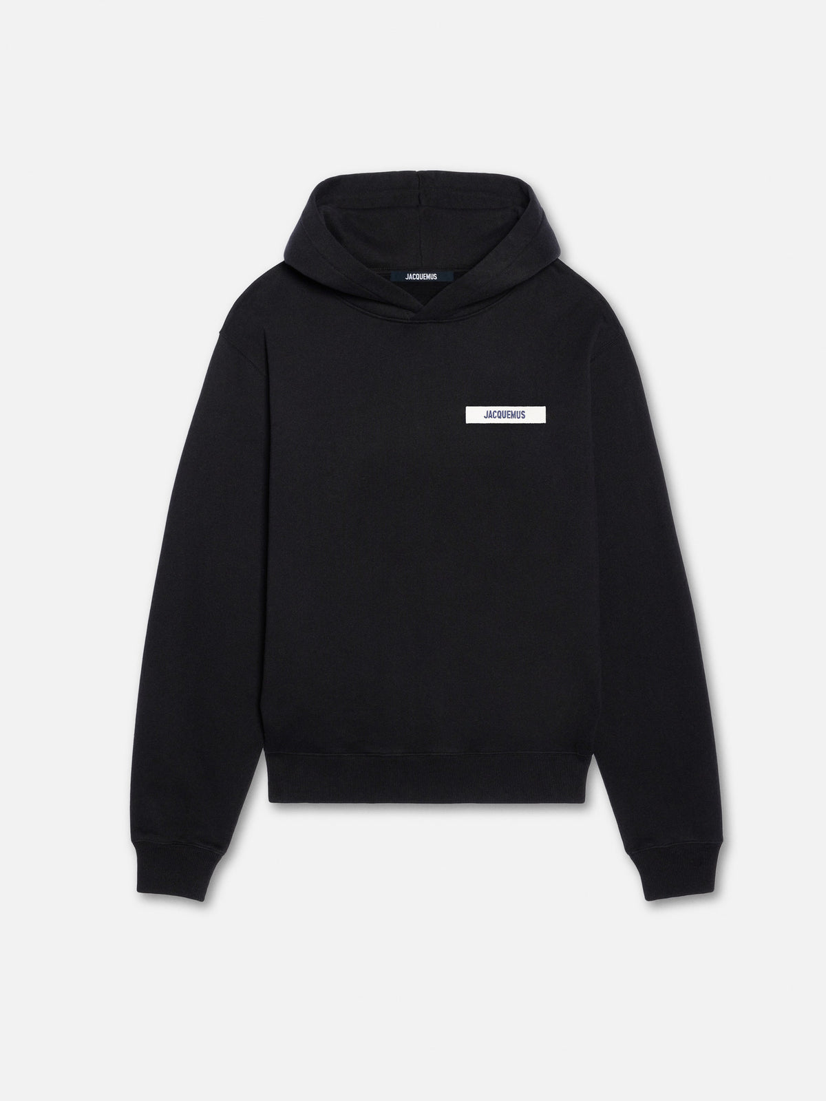 Jacquemus Sweat-shirt Gros-grain Black