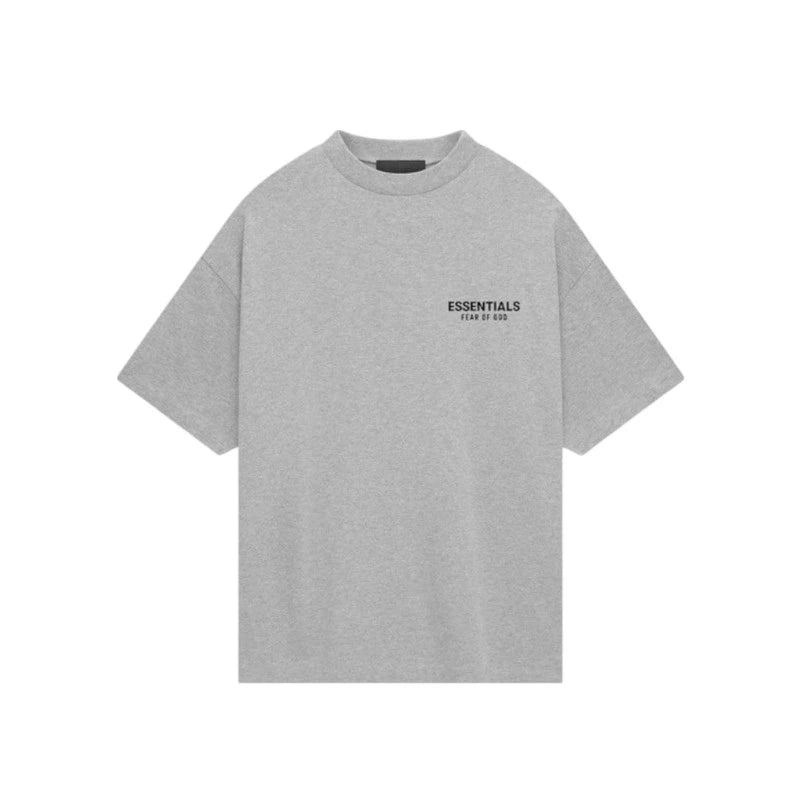 Fear of God Essentials T-shirt Jersey Crewneck Light Heather Grey