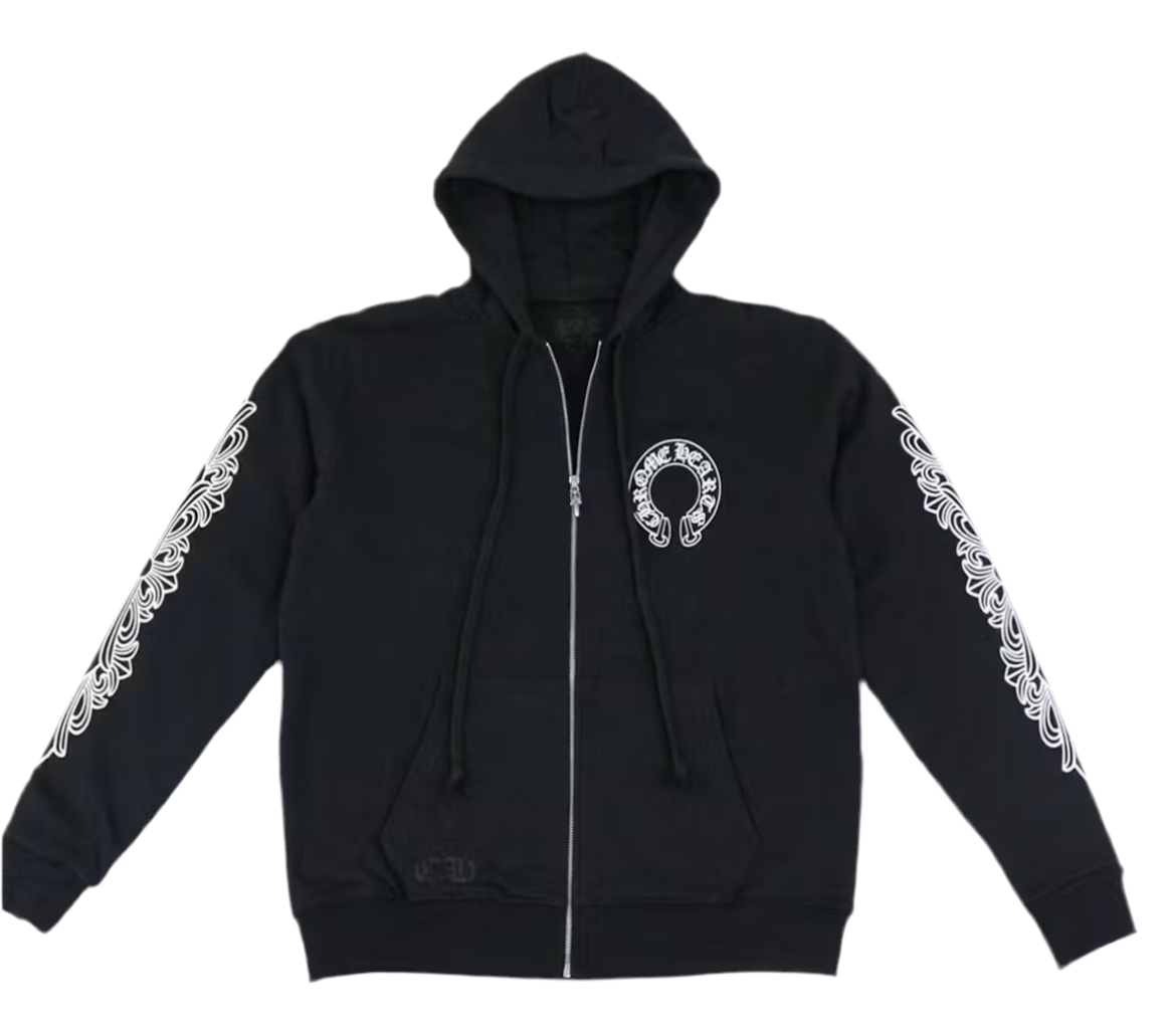 Sweat-shirt Zippé Chrome Hearts