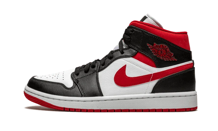 Air Jordan 1 Mid gym Red black white