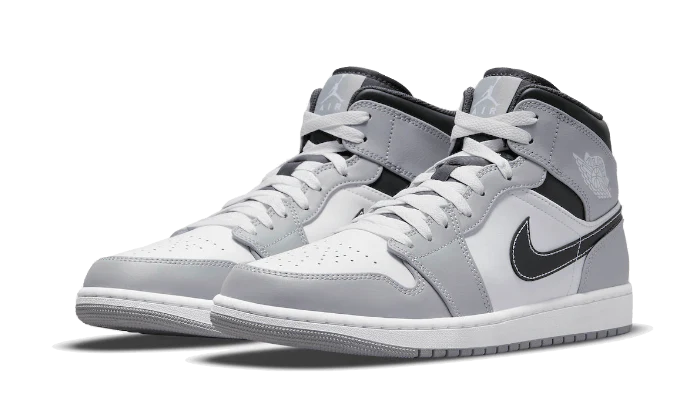 Air Jordan 1 mid Light Smoke Grey Anthracite
