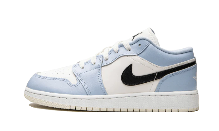 Air Jordan 1 low ice blue black