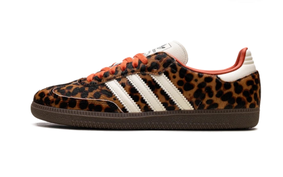 Adidas Samba OG Preloved Red Léopard