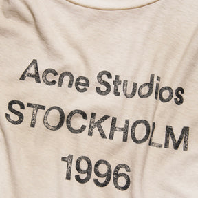 Acne Studios Tee-Shirt À Logo Imprimé White