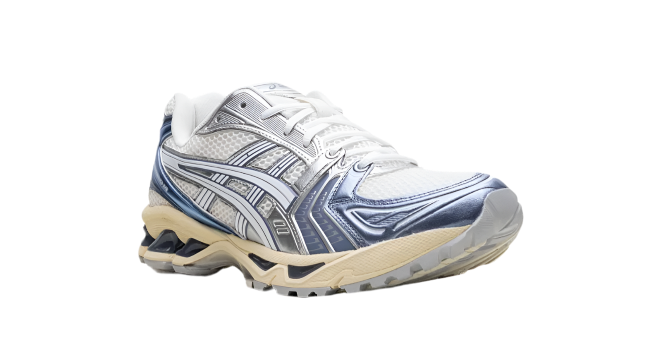 Asics GEL-Kayano 14 Cream Metallic Blue