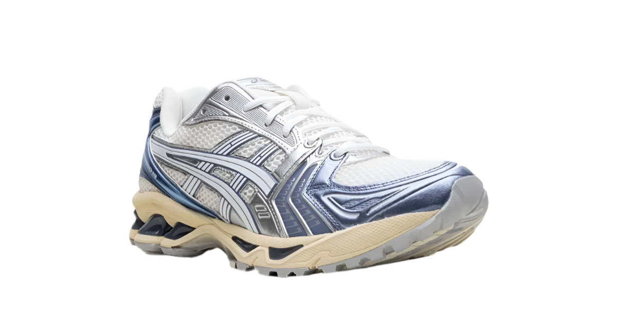Asics GEL-Kayano 14 Cream Metallic Blue