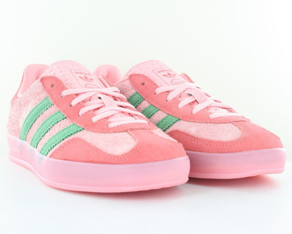 ADIDAS GAZELLE INDOOR ROSE FUSHIA VERT