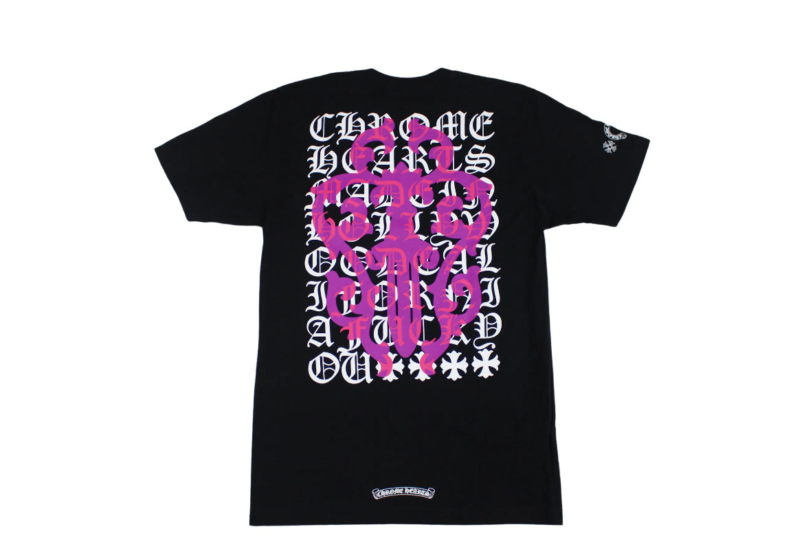 T-Shirt Chrome Hearts Eye Chart Dagger
