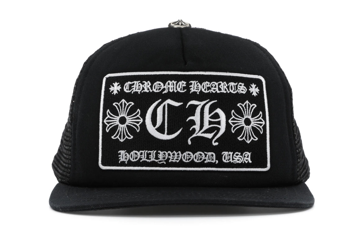 Casquette Chrome Hearts Hollywood CH Noir