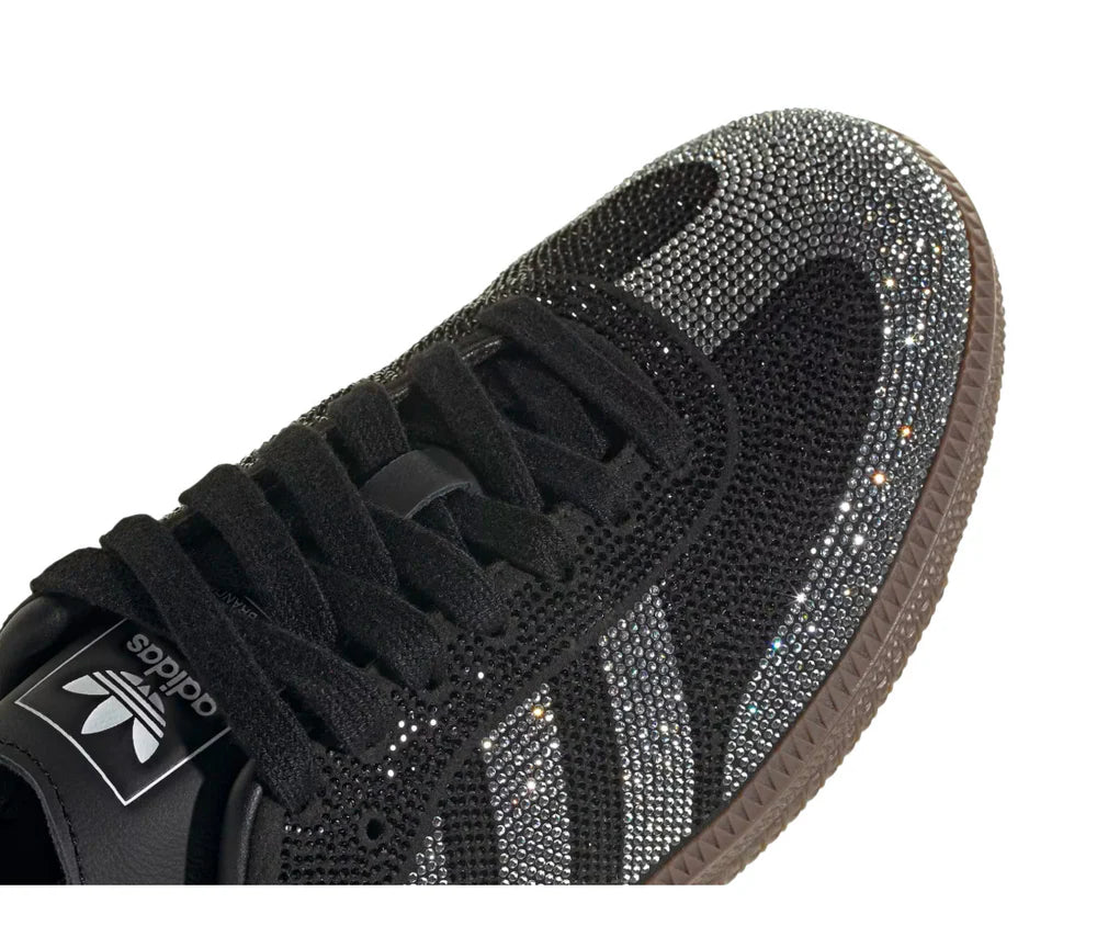 Adidas Samba OG Rhinestone Black Silver
