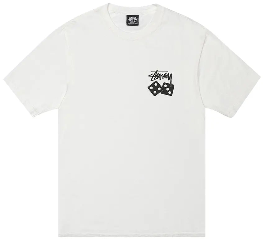 Stussy Dice Tee Pigment Dyed 'Natural'