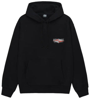 Stussy Worldwide Diamond Hoodie 'Black'