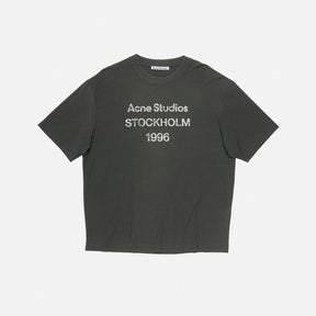 Acne Studios Tee-Shirt À Logo Imprimé Black