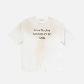 Acne Studios Tee-Shirt À Logo Imprimé White