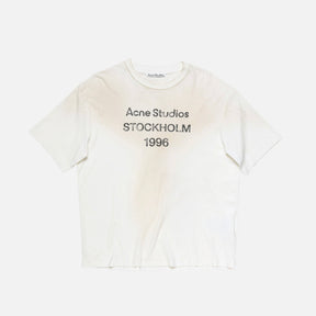 Acne Studios Tee-Shirt À Logo Imprimé White