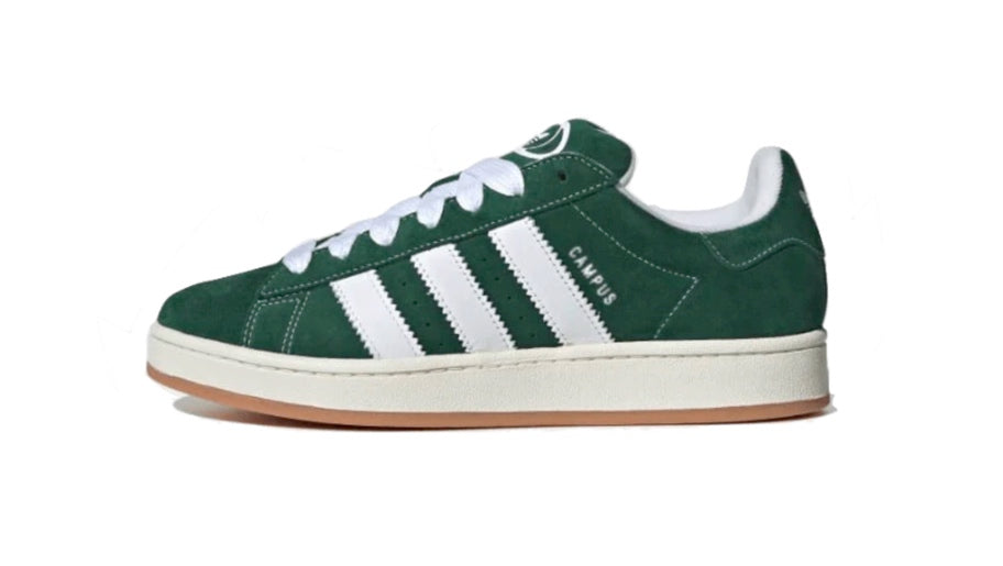 Adidas Campus 00's Dark Green Cloud White