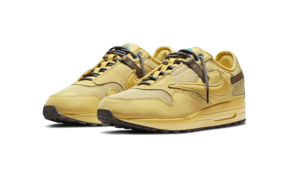 Air Max 1 Travis Scott Cactus Jack Saturne Gold