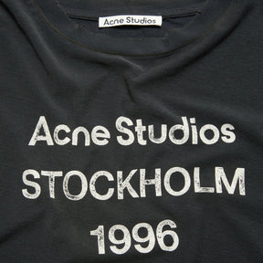 Acne Studios Tee-Shirt À Logo Imprimé Black