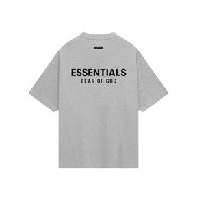 Fear of God Essentials T-shirt Jersey Crewneck Light Heather Grey