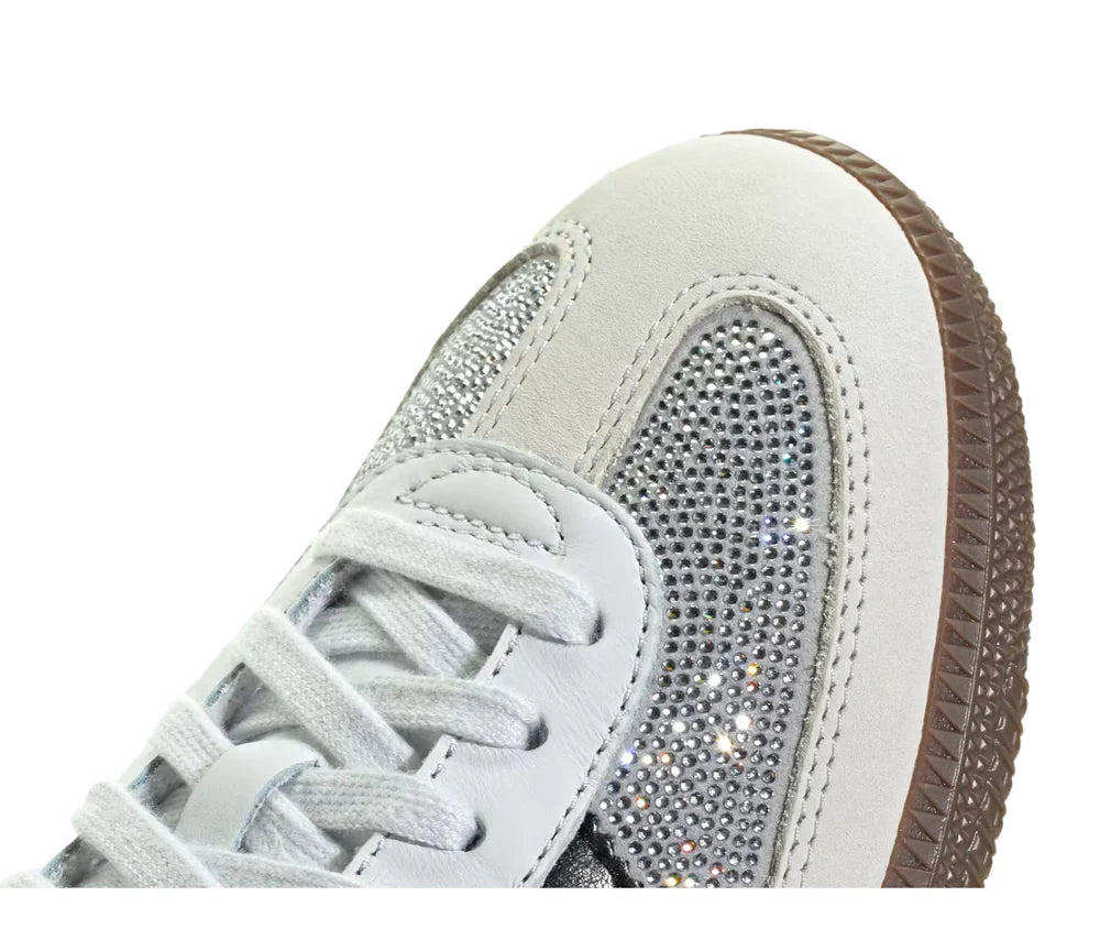 Adidas Samba OG Rhinestone Crystal White Silver