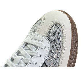 Adidas Samba OG Rhinestone Crystal White Silver