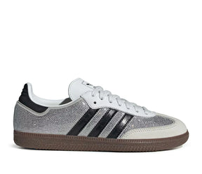 Adidas Samba OG Rhinestone Crystal White Silver