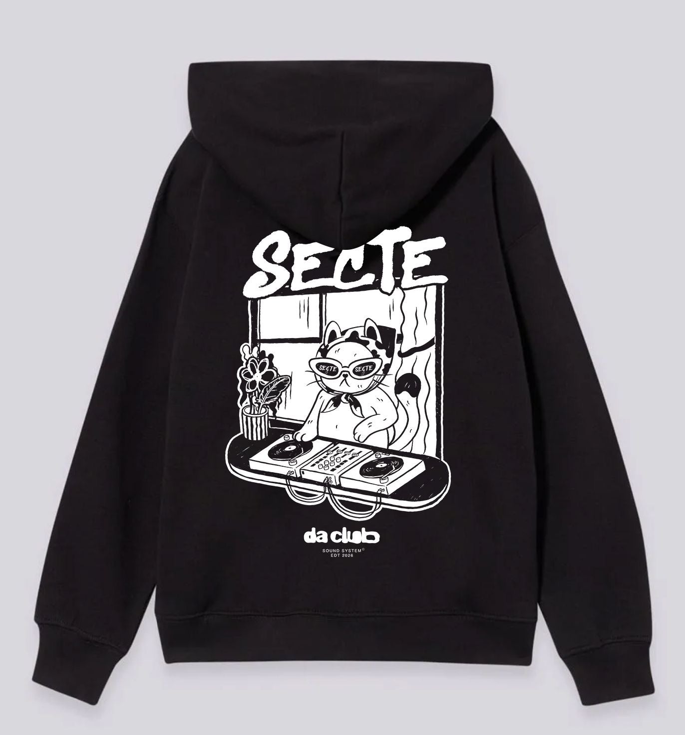 Da’Club Sneakers X Secte SoundSystem - Hoodie Saison 2026