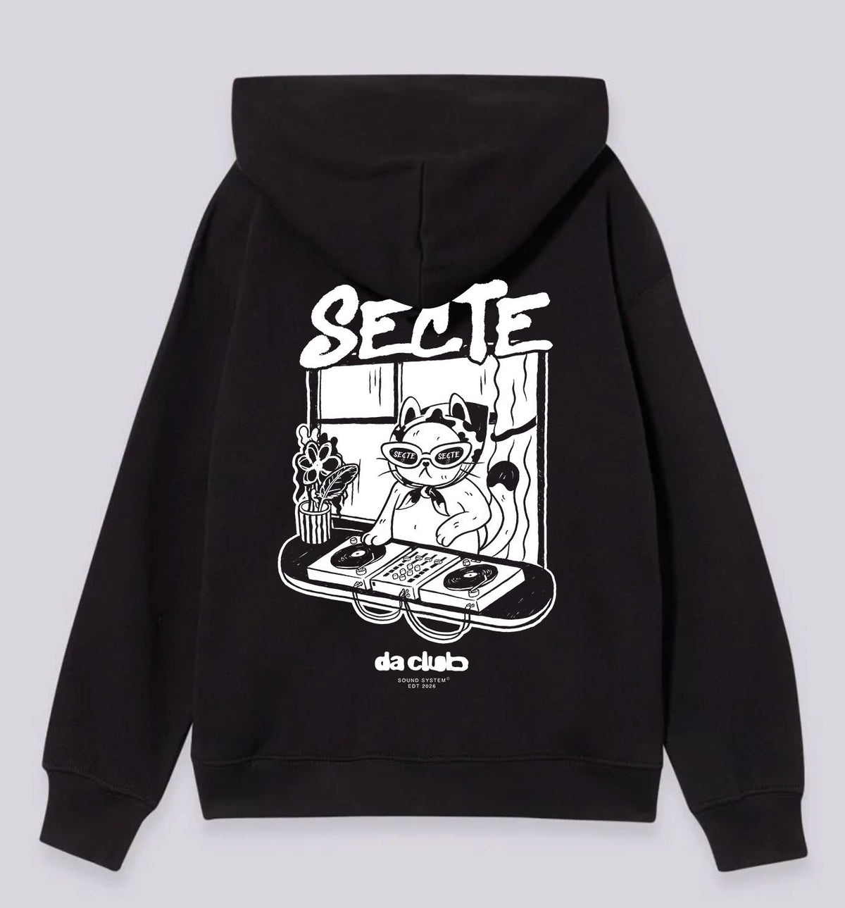 Da’Club Sneakers X Secte SoundSystem - Hoodie Saison 2026