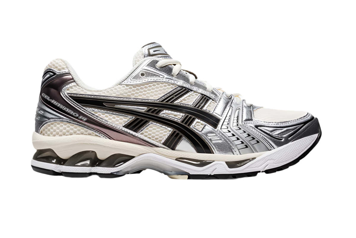 Asics GEL-Kayano 14 White Metallic Plum