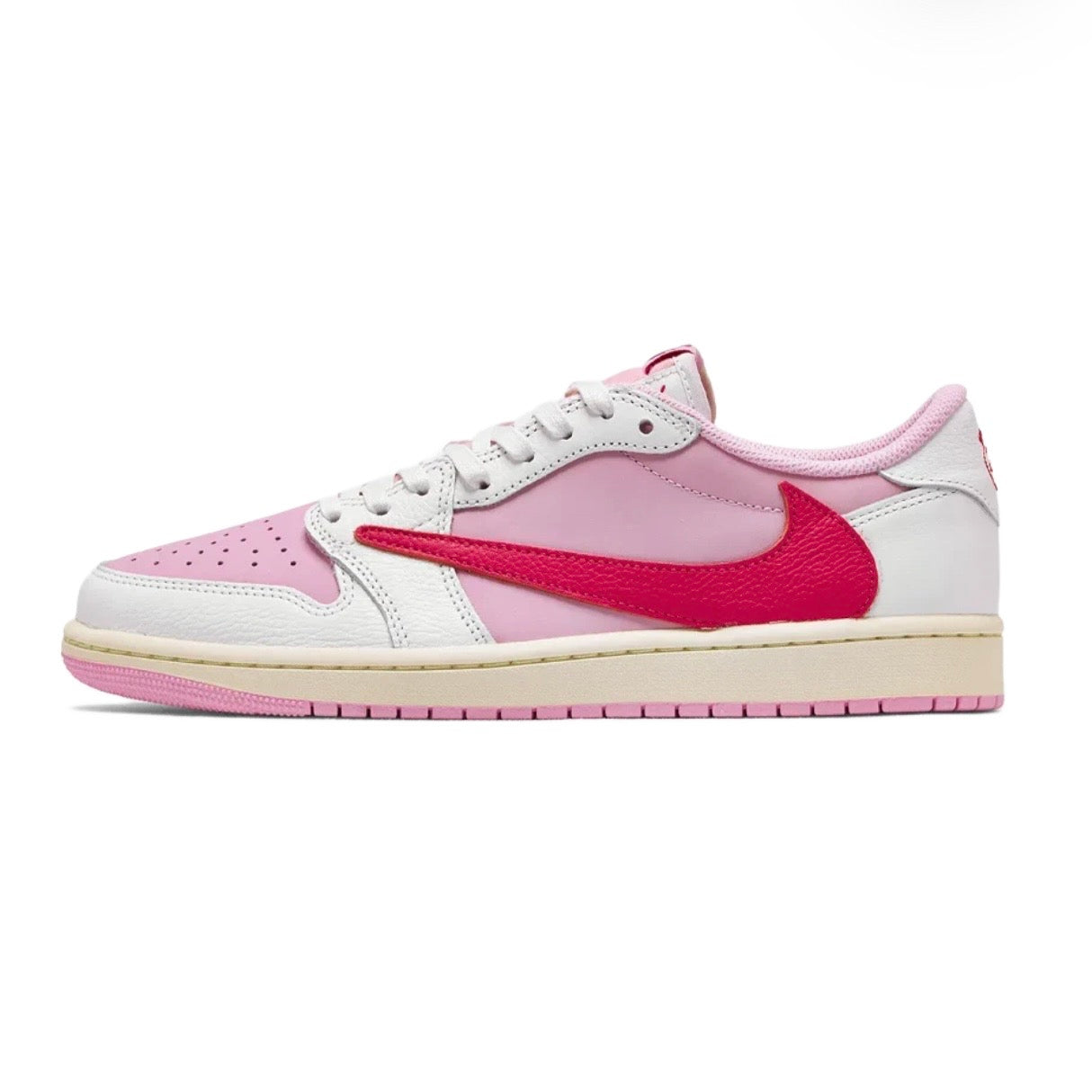 Air Jordan 1 Retro Low OG SP Travis Scott Sail Tropical Pink