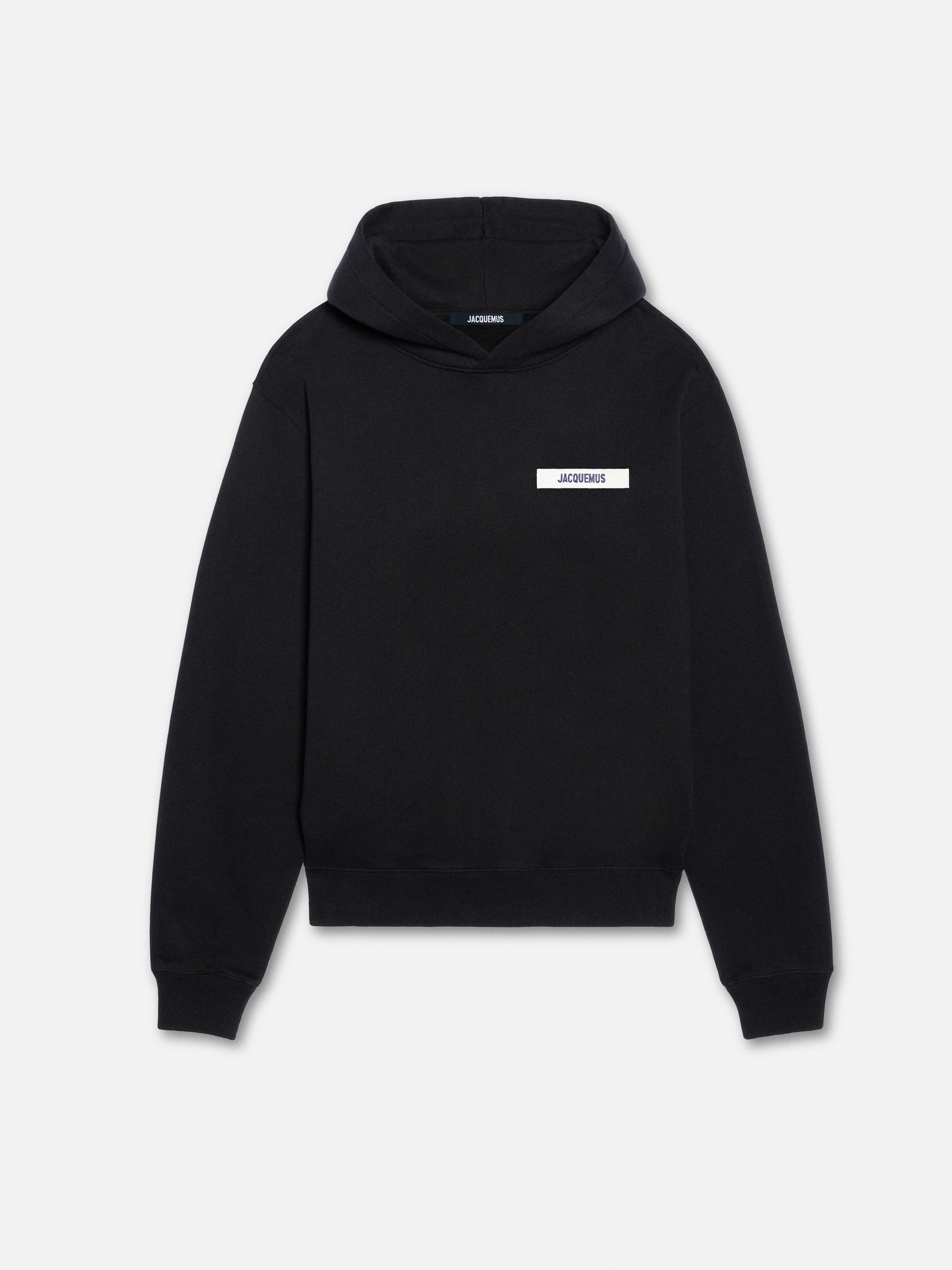 Jacquemus Sweat-shirt Gros-grain Black