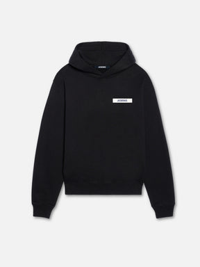 Jacquemus Sweat-shirt Gros-grain Black