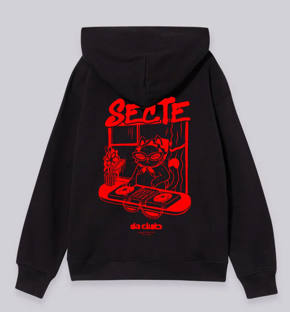 Da’Club Sneakers X Secte SoundSystem - Hoodie Saison 2026