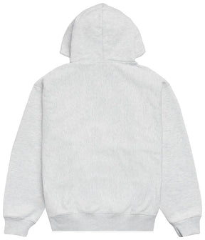 Stussy Double Stripe Embroidered Hoodie 'Ash Heather'