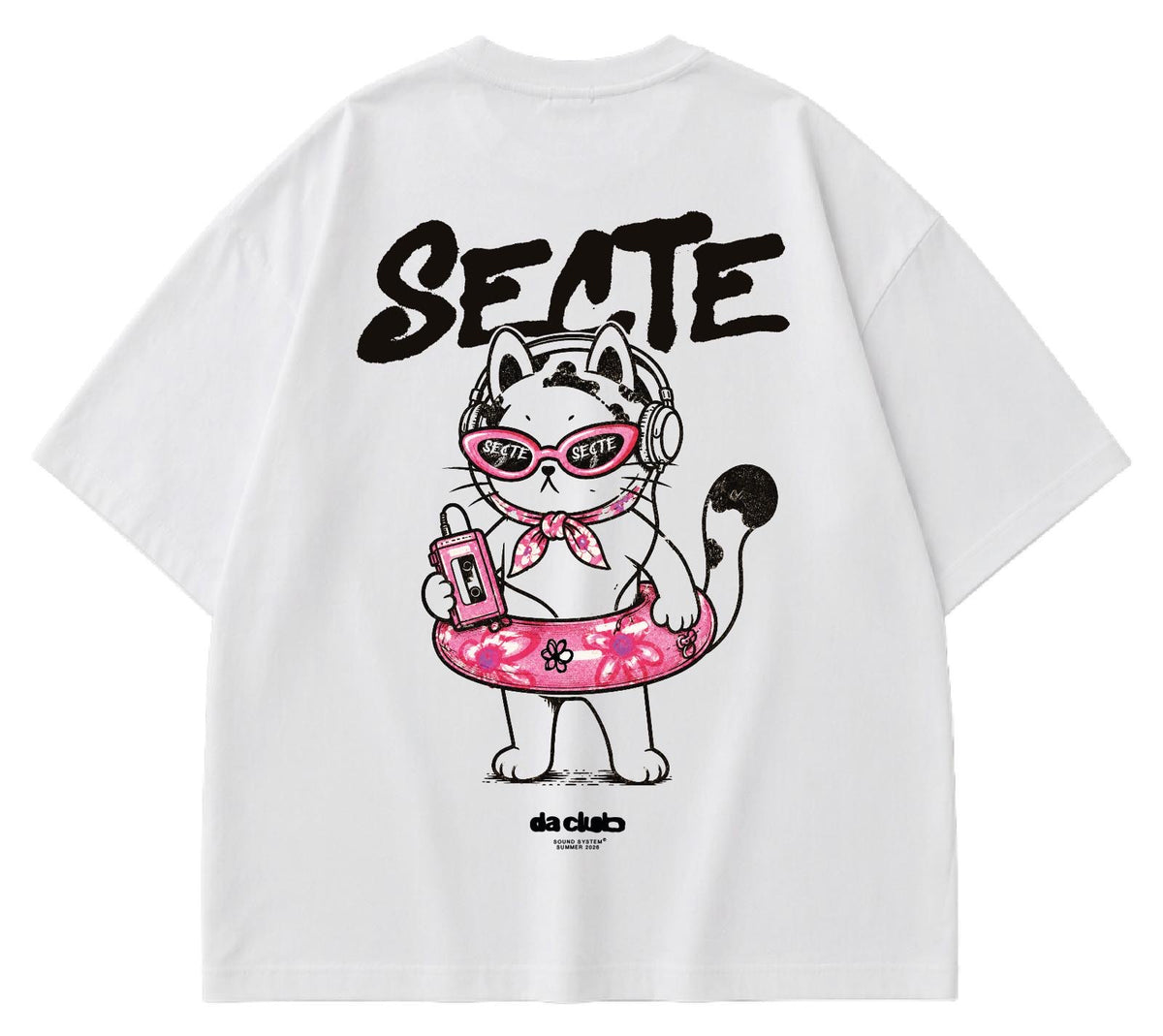 Da’Club Sneakers X Secte SoundSystem - T-Shirt Saison 2026