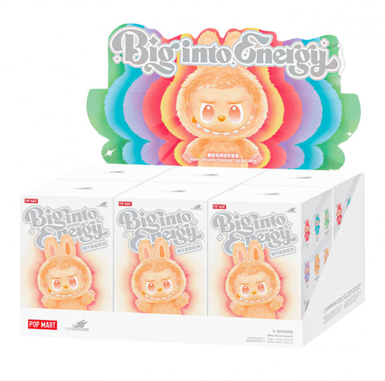 Pop Mart Labubu The Monsters Big Into Energy Series Vinyl Plush Boîte Scellé (À l’unité)