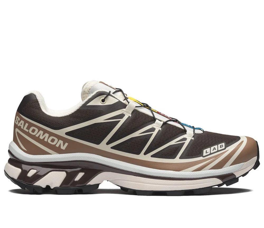 Salomon XT-6 Black Coffee Burro Bitter Chocolate