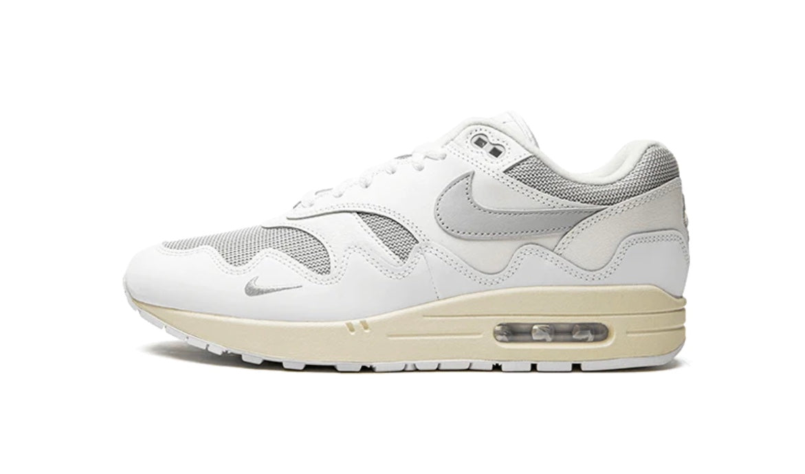 Air Max 1 Patta White Grey