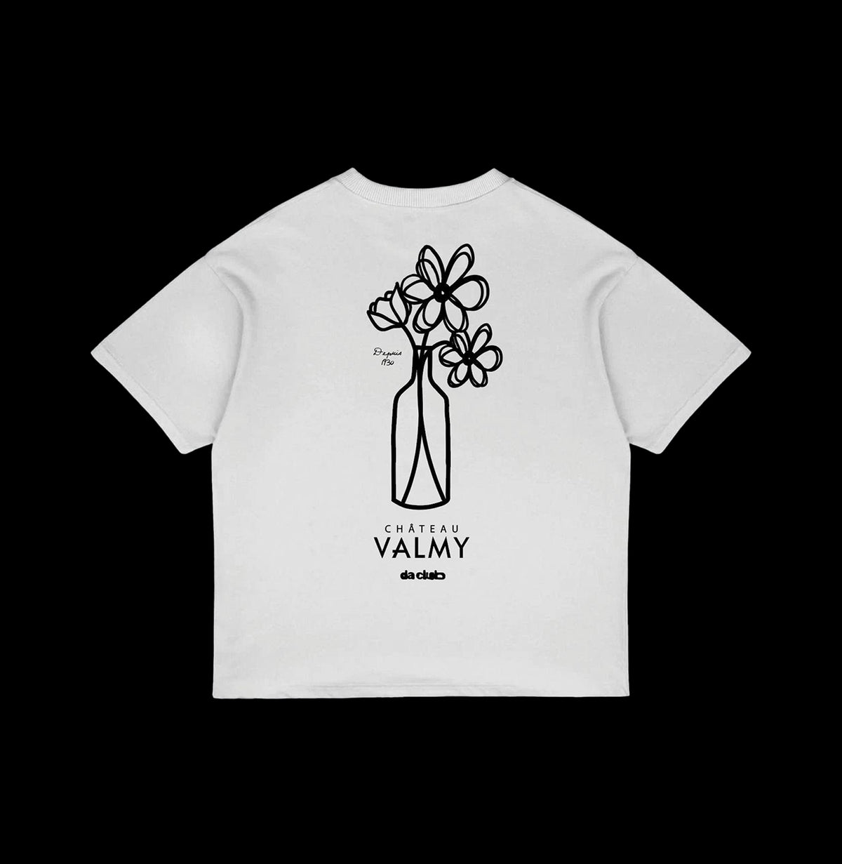 Da’Club Sneakers X Valmy - L’Effervescence T-Shirt
(Édition limitée – 25 exemplaires)
