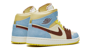 Air Jordan 1 Mid Fearless maison Château Rouge