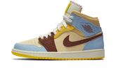 Air Jordan 1 Mid Fearless maison Château Rouge