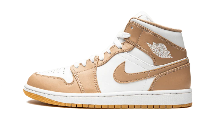 Air Jordan 1 Mid Tan Gum